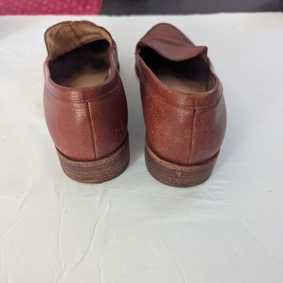 Madewell The Frances Loafer Brown Slip On Boat Shoe Preppy Academia Normcore - Picture 6 of 9